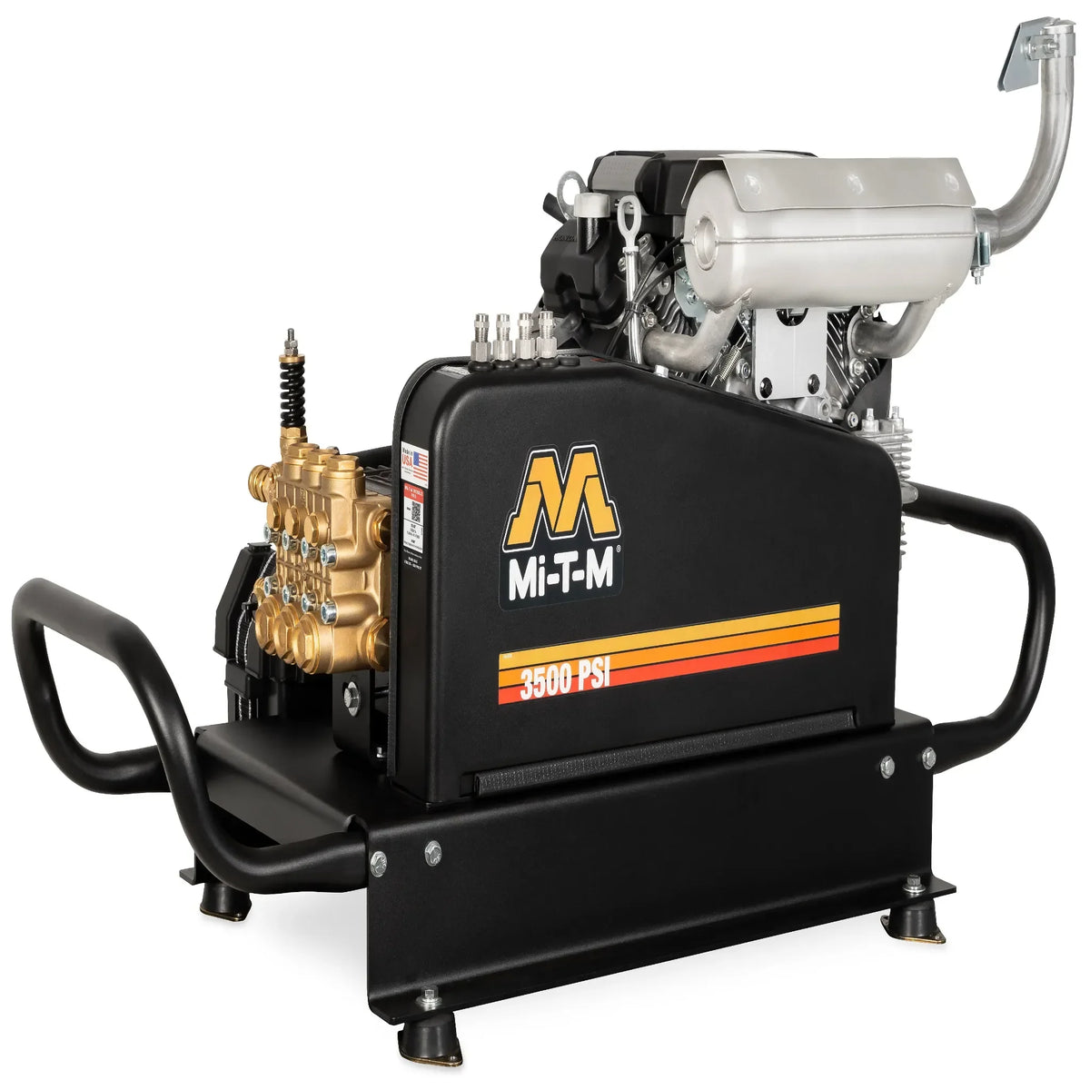 Mi-T-M CTM-3508-H6G0M Truck-Mount Pressure Washer – 3500 PSI, 8.0 GPM, Honda GX630