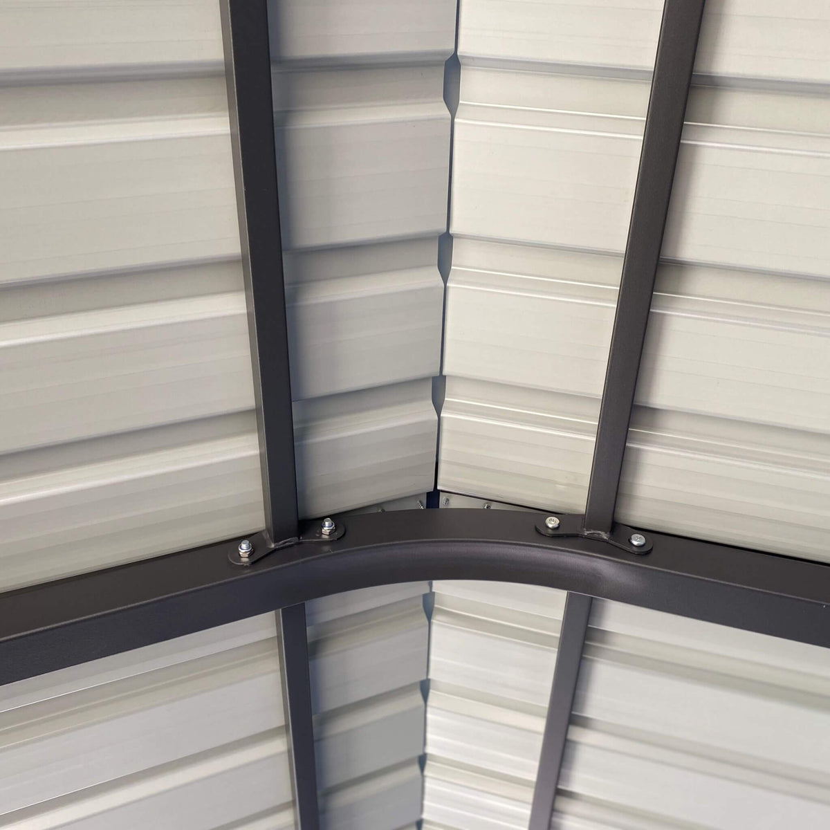 [12X20FT] Heavy Duty Metal Carport With Galvanized Steel Roof For Car, Boats And Trucks, Gray (SAK95562)