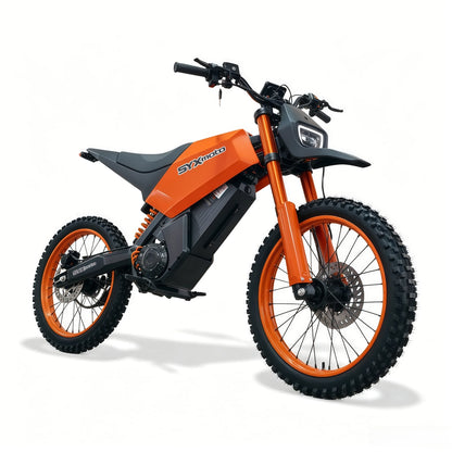 SPRK Electric Dirt Bike | 5500W Peak, 43MPH High Speed Off-Road Trail Motorcycle (60V 27Ah)