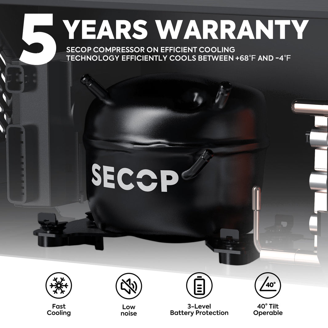 ICECO APL55 Dual Zone 12V Fridge 55 LT