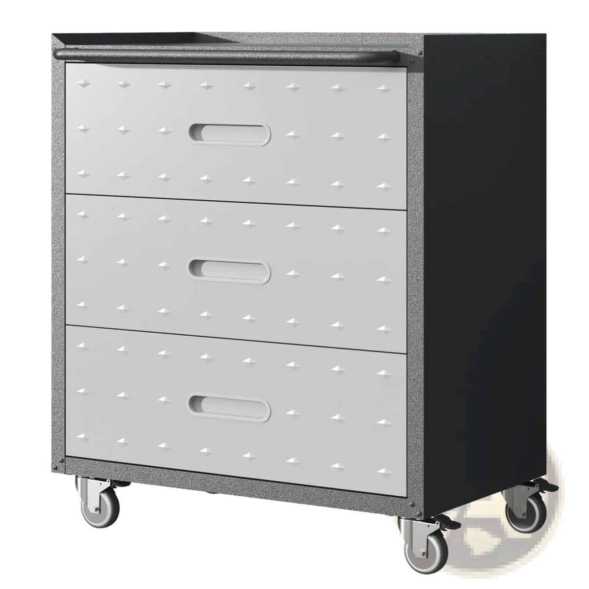 3 Drawer Metal Rolling Tool Cabinet with Wheels