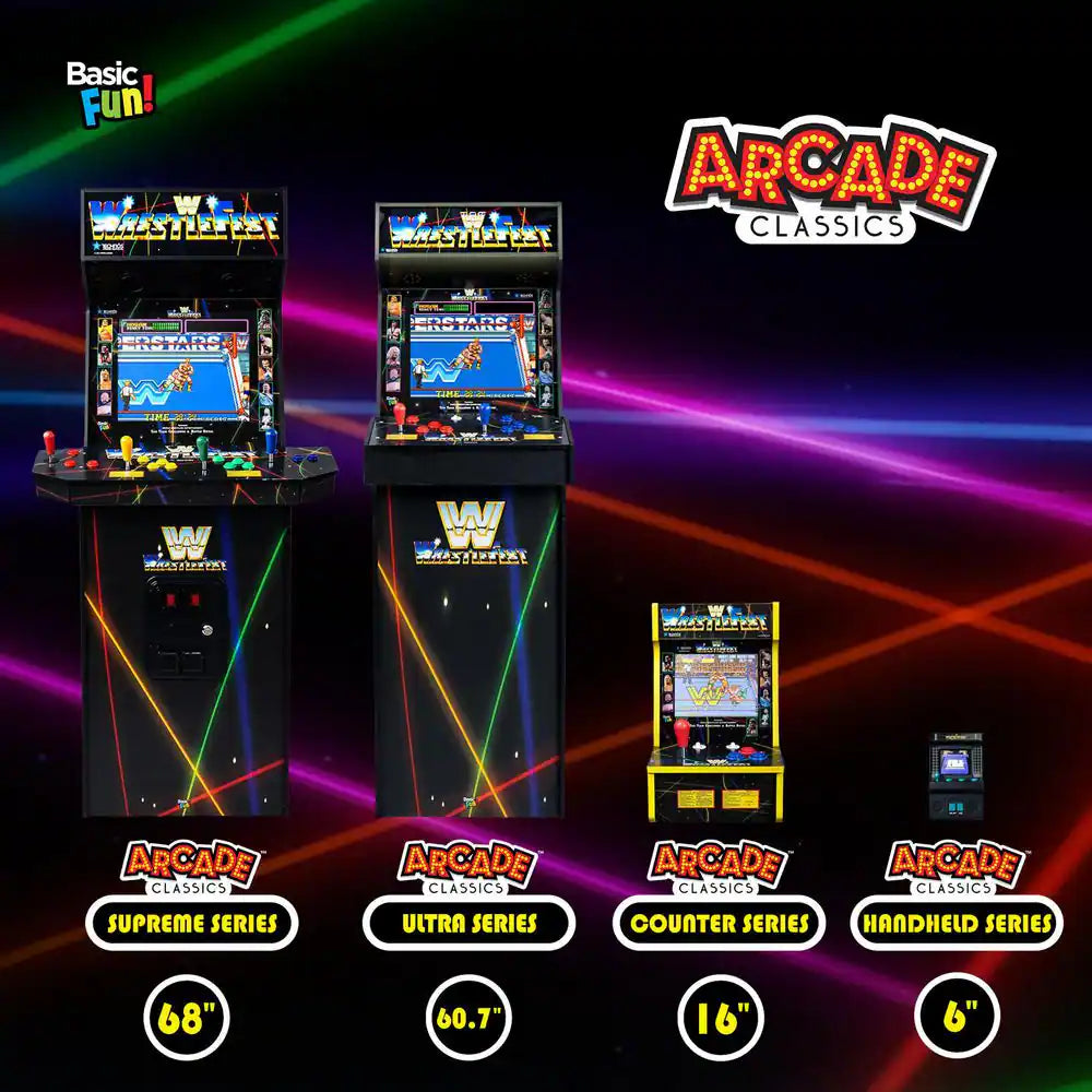 WWE Ultra Series Arcade, Home Electronic Game with 17 In. Screen