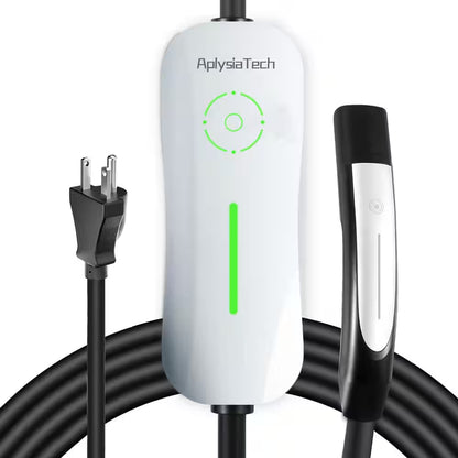 21Ft 110-Volt Level 1 EV Charger NEMA 5-15 Plug 15A Portable Wall Charging Station for Tesla Models Y 3 S X