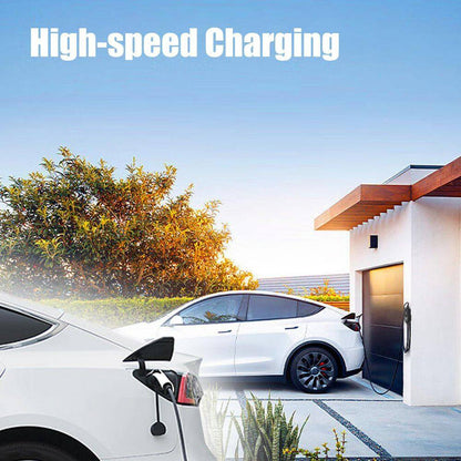 16.4Ft 110-240-Volt EV Charging Station Portable Level 1 Level 2 Charger NEMA 5-15 6-20 Plug J1772 Compatible