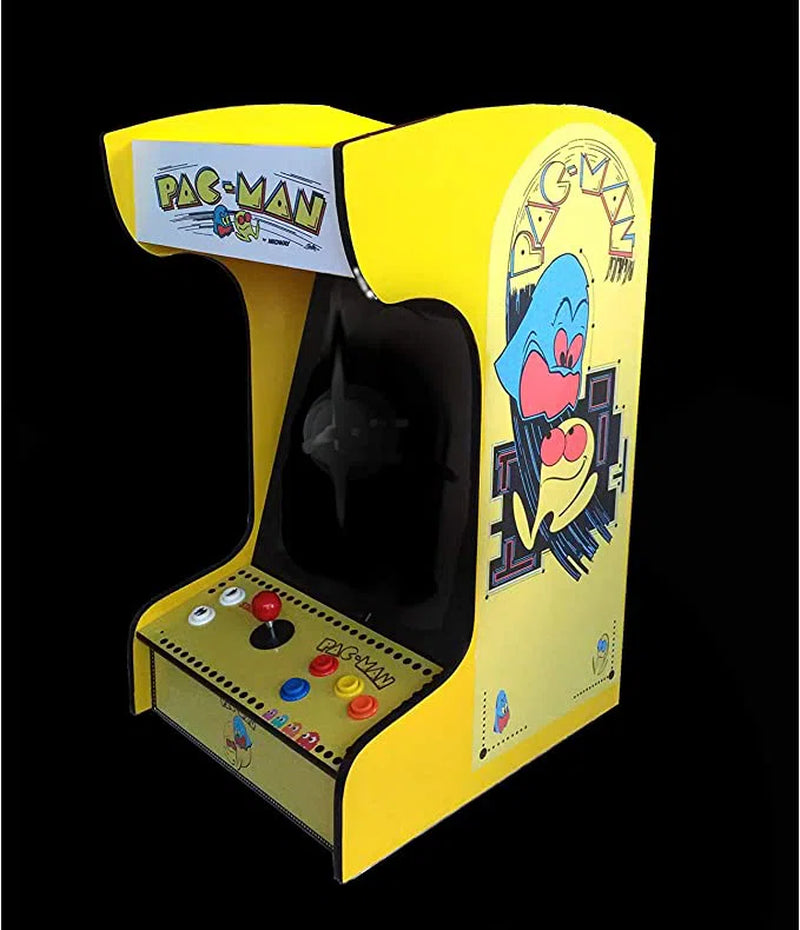 412 Classic Retro Games Tabletop Arcade Machine by  (Yellow)