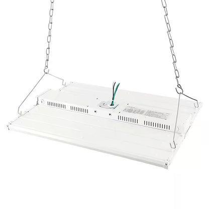 220-Watt Equivalent Integrated LED White High Bay Light Motion Sensor Shop Light with 28600 Lumens 5000K