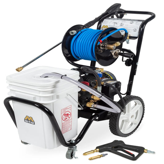 Mi-T-M Mister Combination Electric Direct Drive Pressure Washers - CM-1400-0MEC-DM – 1.5 HP, 350 PSI
