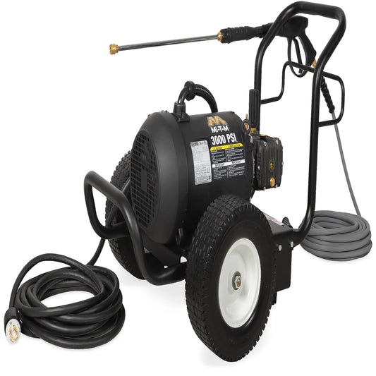 Mi-T-M JP-3004-1ME3 Electric Pressure Washer – 3000 PSI, 3.9 GPM, 3-Phase
