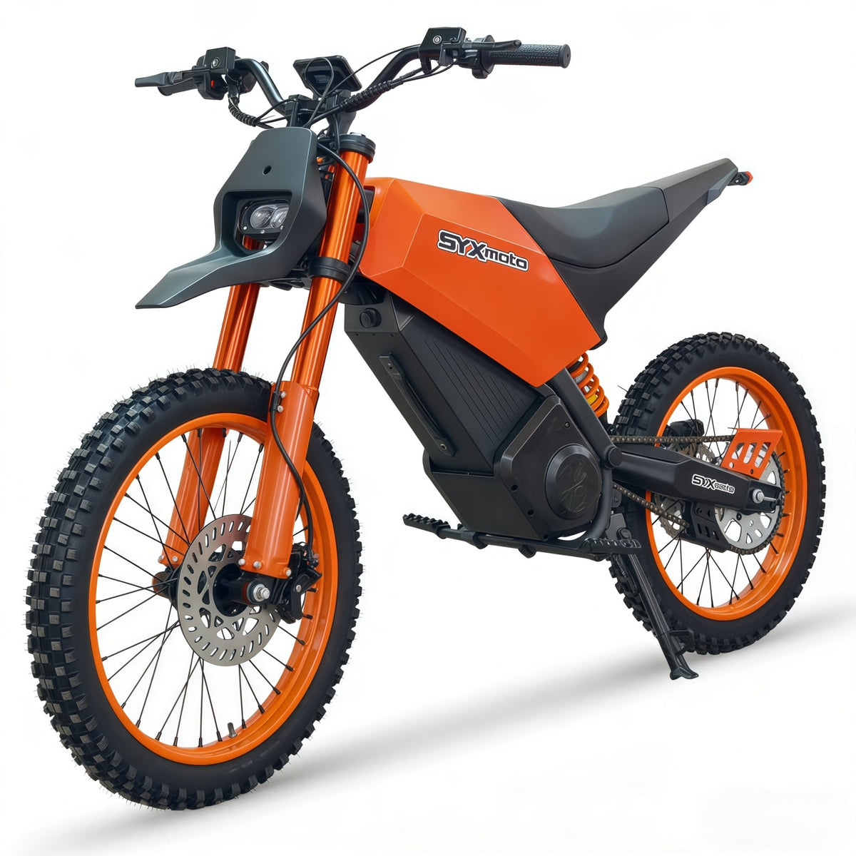 SPRK Electric Dirt Bike | 5500W Peak, 43MPH High Speed Off-Road Trail Motorcycle (60V 27Ah)