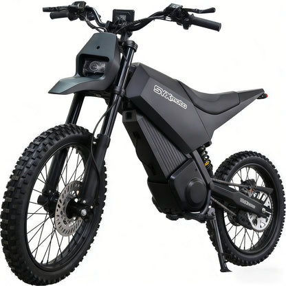 SPRK Electric Dirt Bike | 5500W Peak, 43MPH High Speed Off-Road Trail Motorcycle (60V 27Ah)