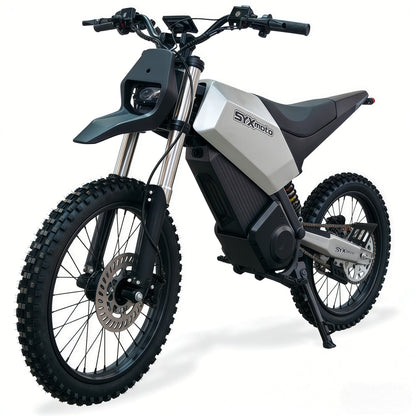 SPRK Electric Dirt Bike | 5500W Peak, 43MPH High Speed Off-Road Trail Motorcycle (60V 27Ah)