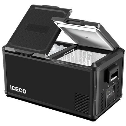 ICECO VL90ProD Dual Zone RV 12V Fridge Portable Fridge Freezer 90 LT