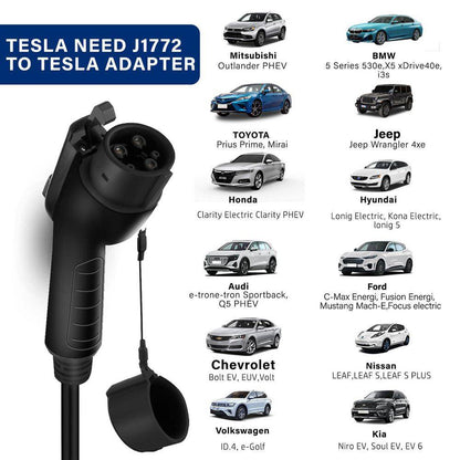 21Ft 110-Volt Portable EV Charger Level 1 Electric Vehicle Charging Cable NEMA 5-15P Compatible SAE J1772