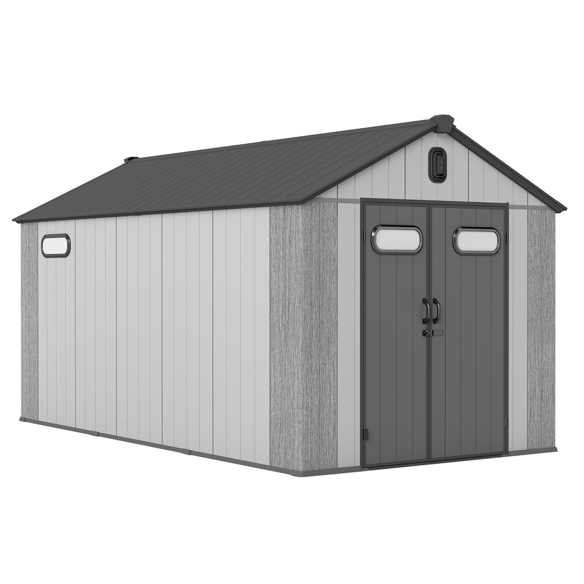8x16Ft Resin Outdoor Storage Shed