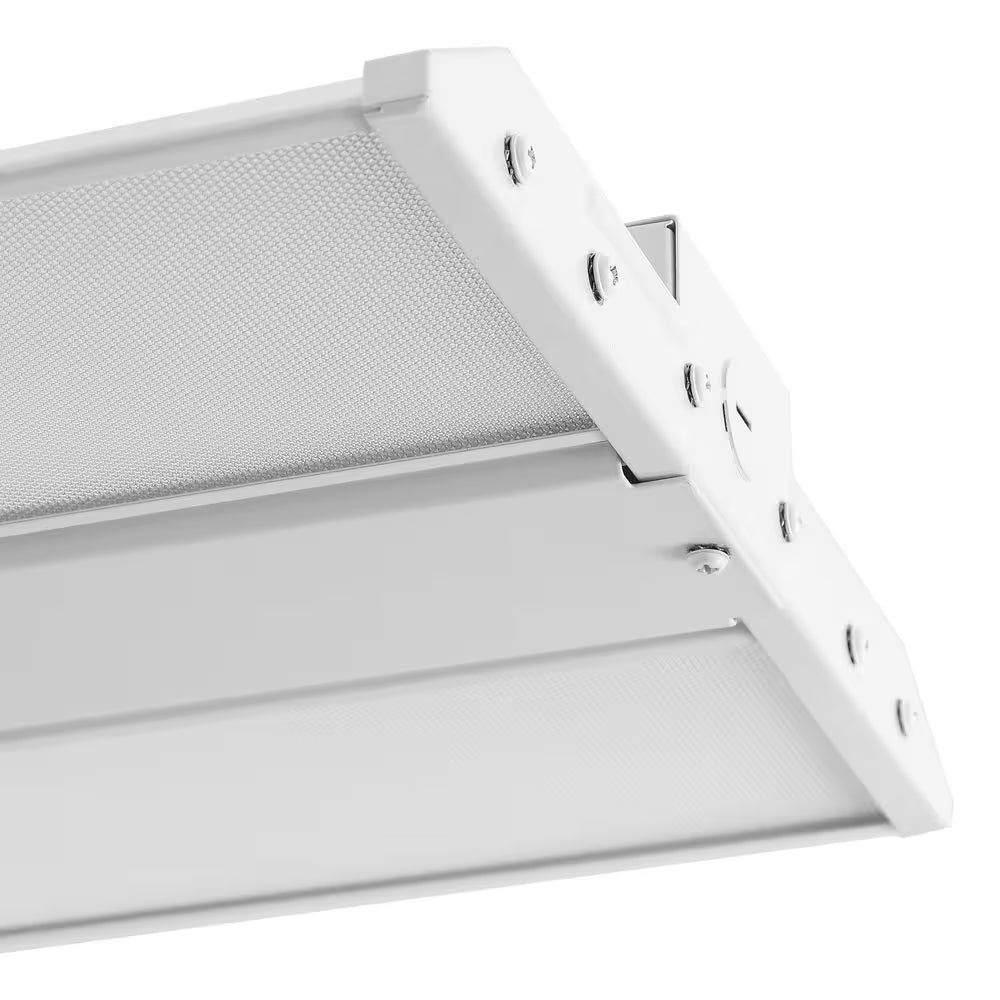 220-Watt Equivalent Integrated LED White High Bay Light Motion Sensor Shop Light with 28600 Lumens 5000K
