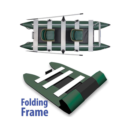 Sea Eagle 375FC FoldCat 2-Persons Inflatable Fishing Lightweight Pontoon Boat [375FCK] (SAK34652)